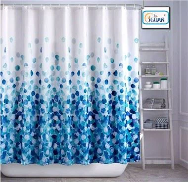 Tirai Mandian Kain Biru
